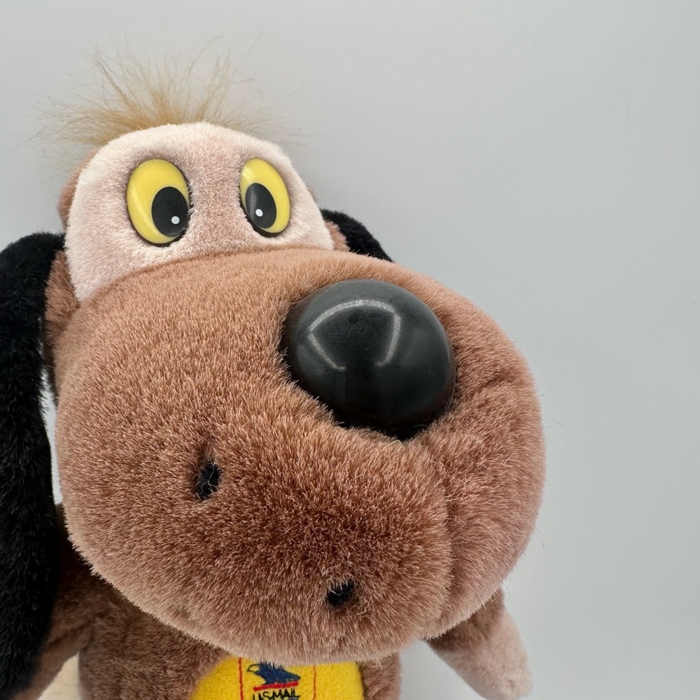 1986 USPUS DOG Plush United States Postal Service Dog Mail Carrier - Picture 4 of 9